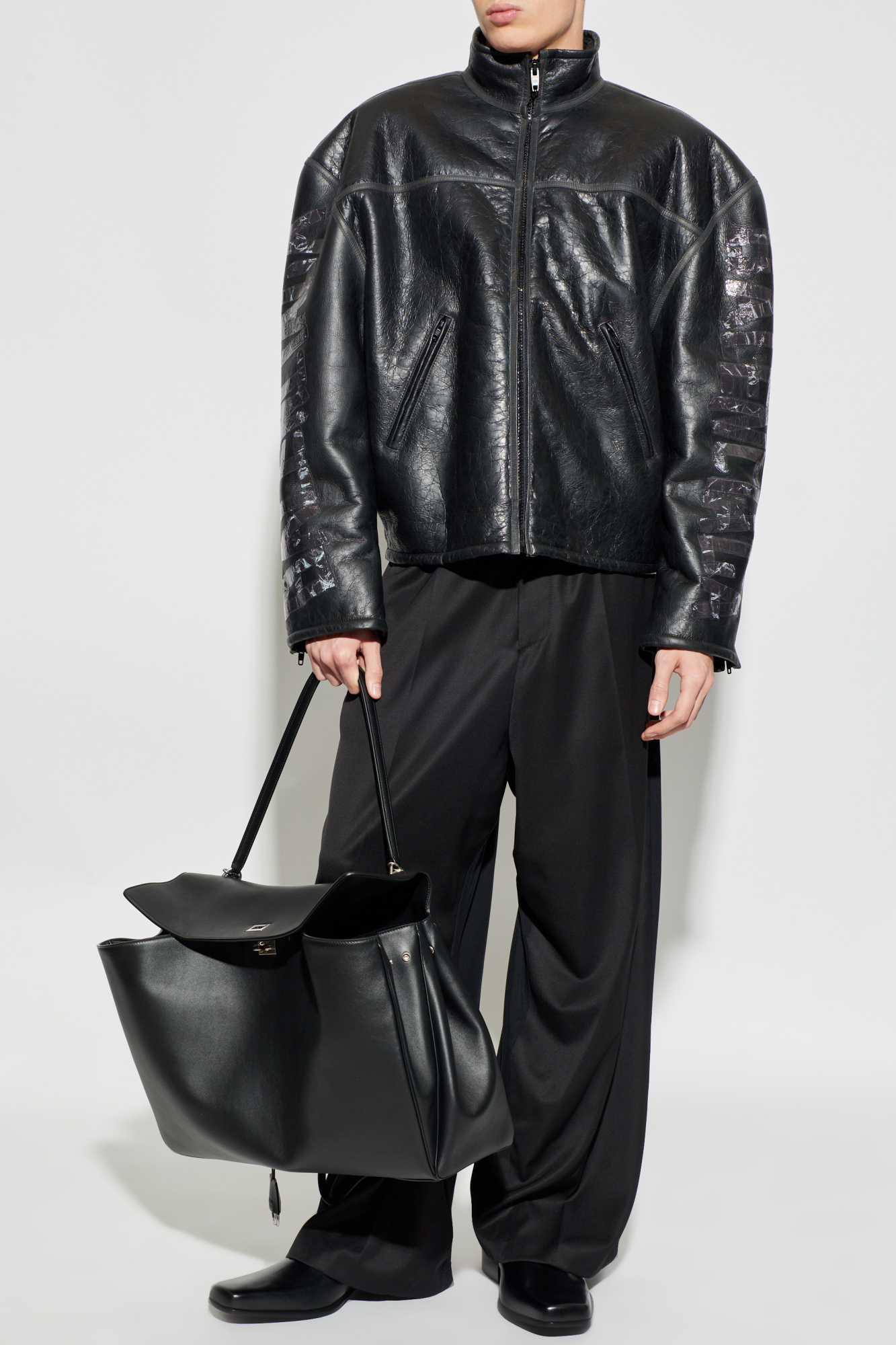 Balenciaga Leather jacket | Men's | Vitkac